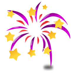 new year firework icon