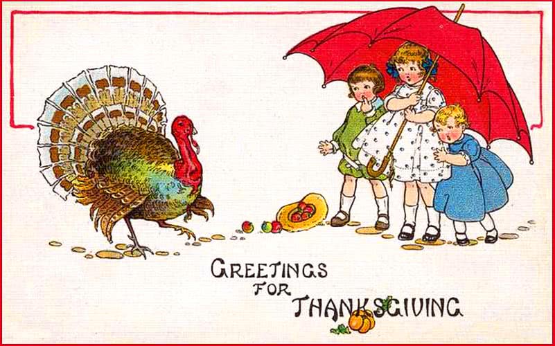 Thanksgiving greetings vintage