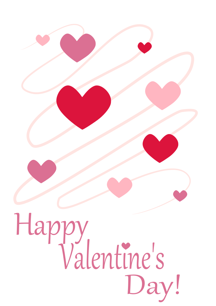 heart valentine card