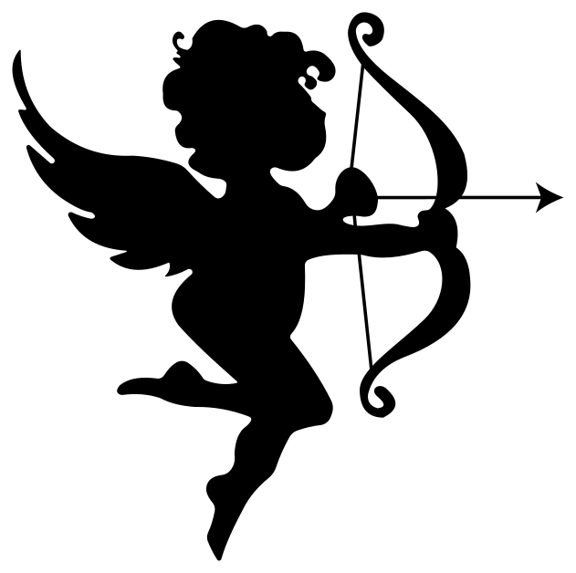 Cupid Silhouette 3