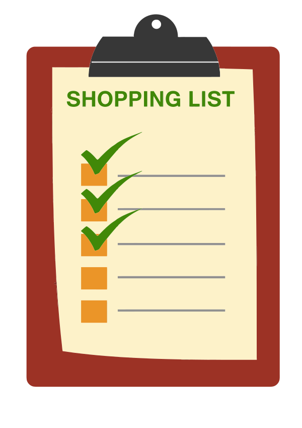 Shopping-List-Clipboard