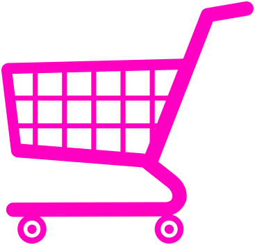 shopping cart pink