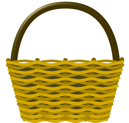 shopping basket wicker