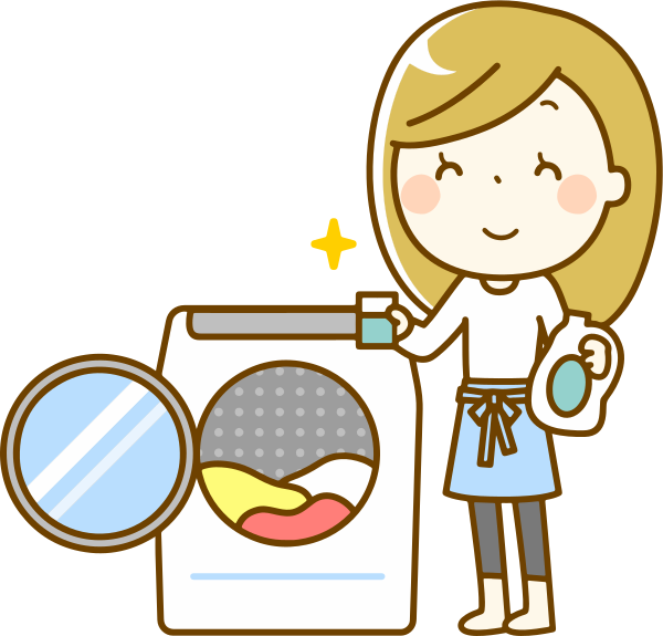 female laundry
