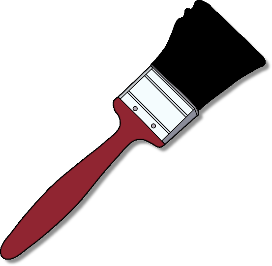 paintbrush red handle