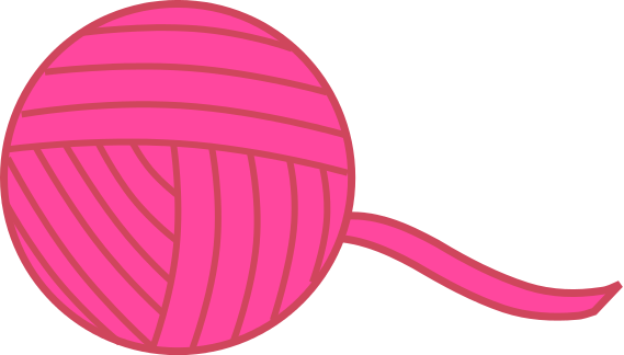 yarn ball pink