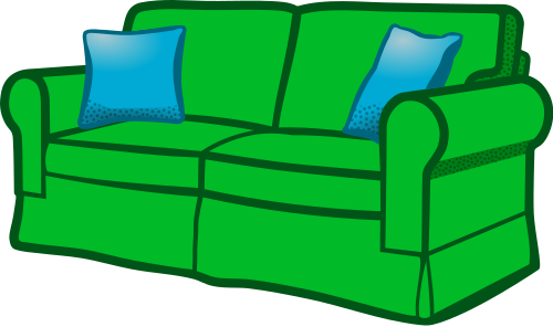 sofa green