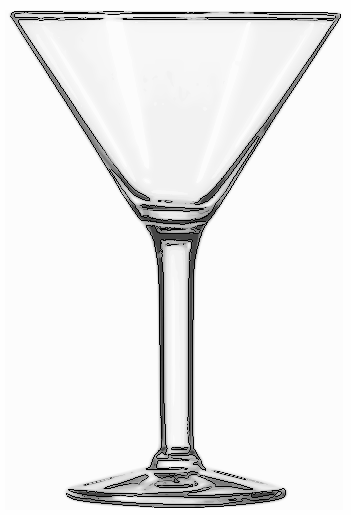 cocktail glass martini