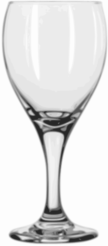 Goblet Glass Teardrop