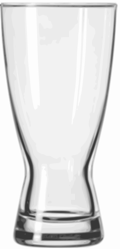 Pilsner Glass Hourglass