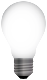 bulb-clipart-white