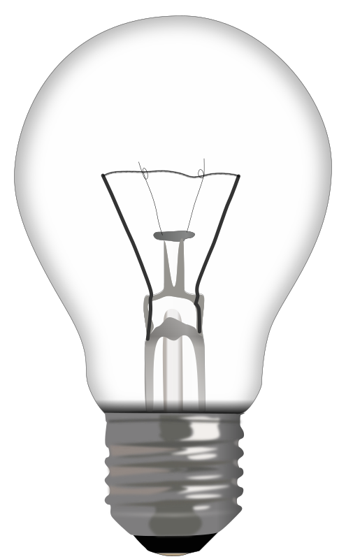 light bulb detailed