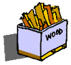 recycle bin wood