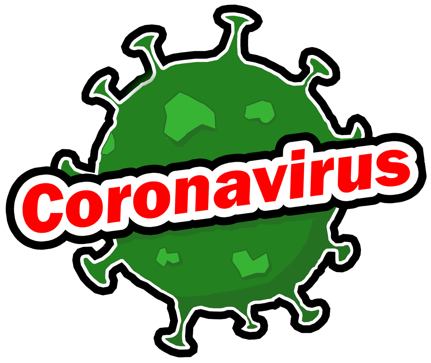 coronavirus w label