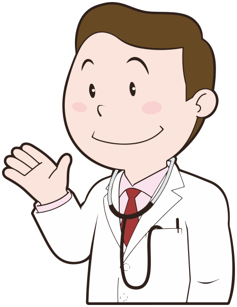 doctor waving