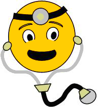 doctor face smiley