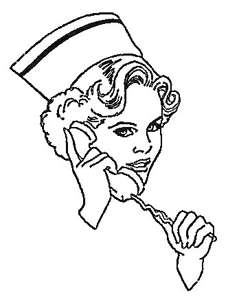 nurse on phone