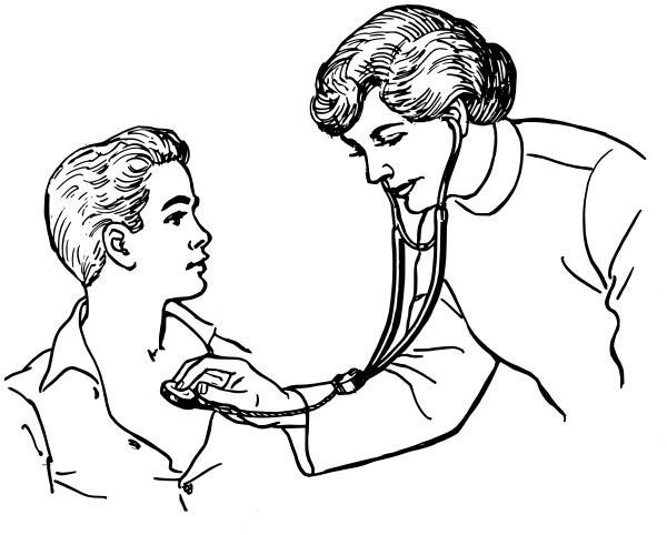 checkup doctor female