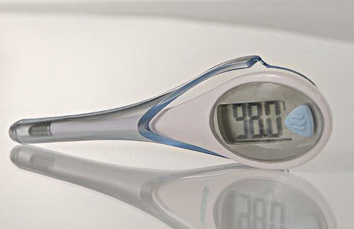 oral electronic thermometer