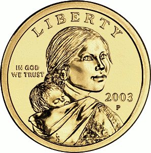 US Dollar Coin front