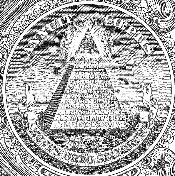 US dollar pyramid