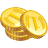 gold coins icon