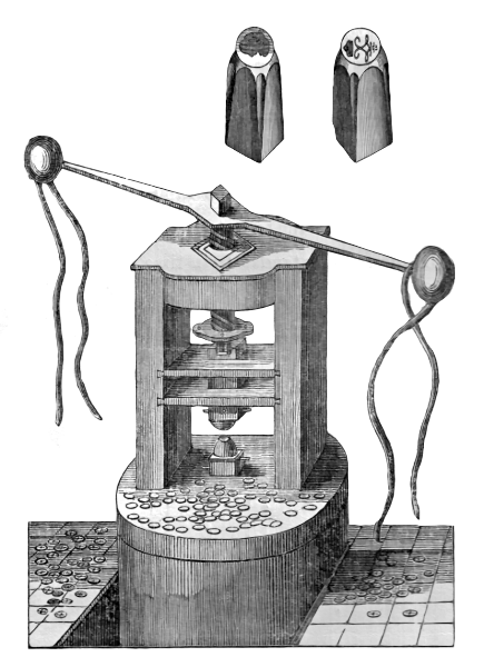mill for minting coins