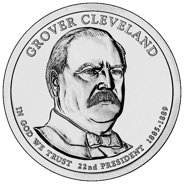Grover Cleveland coin