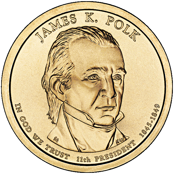 James Polk coin