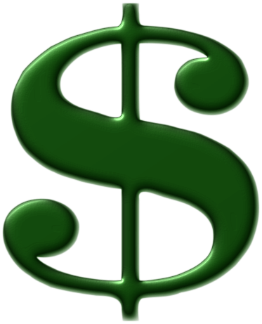 dollar sign rounded green