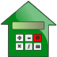 mortgage calculator icon green