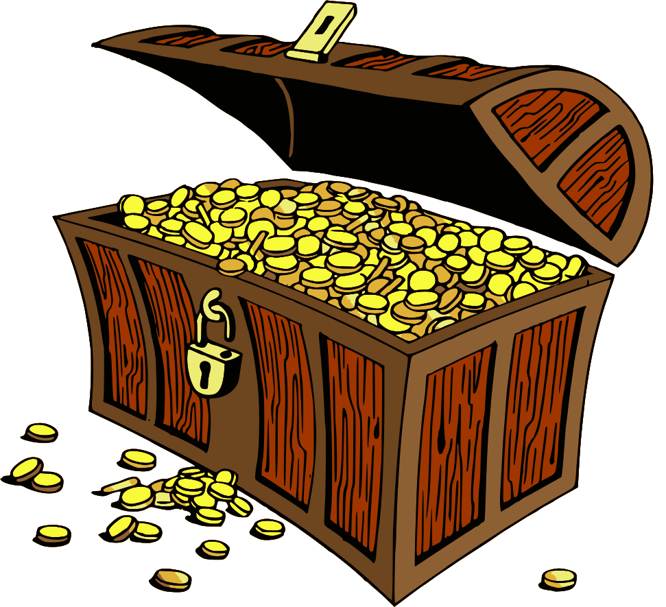 treasure chest gold