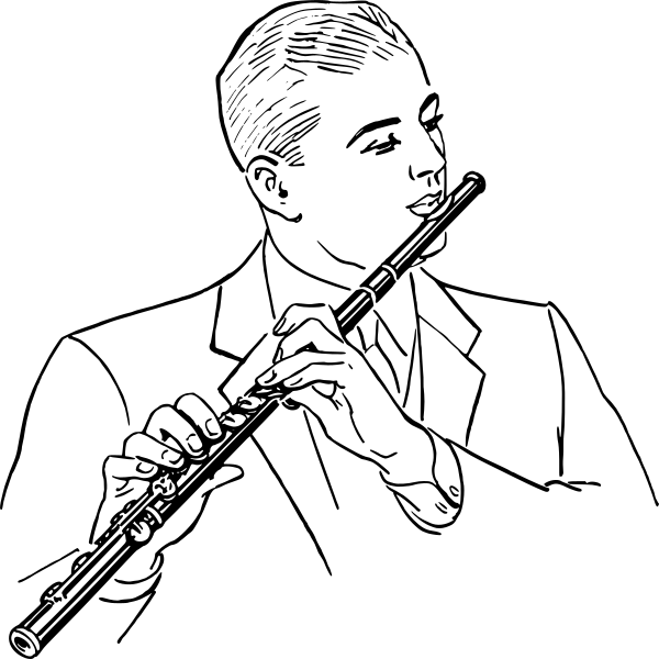 flute man