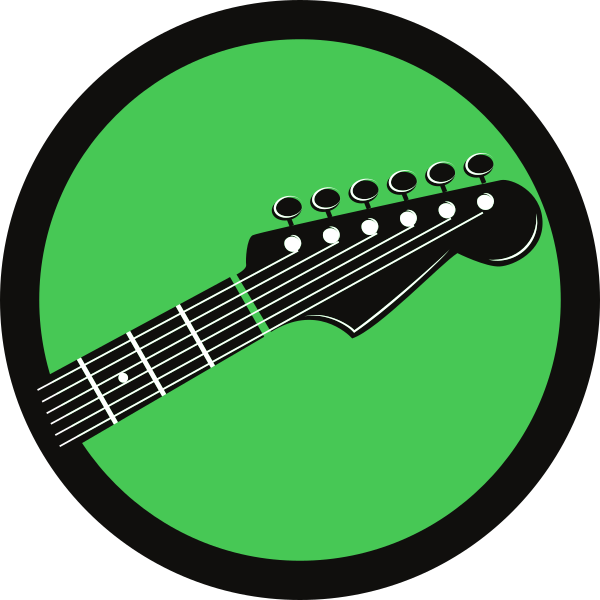 guitar icon green