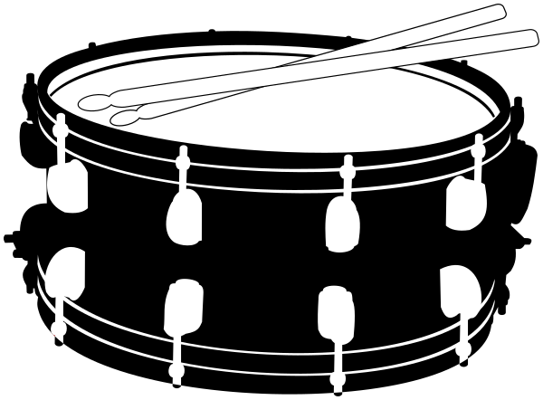 snare drum BW