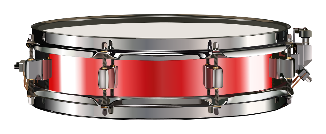 snare drum red