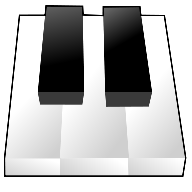 piano keys softer
