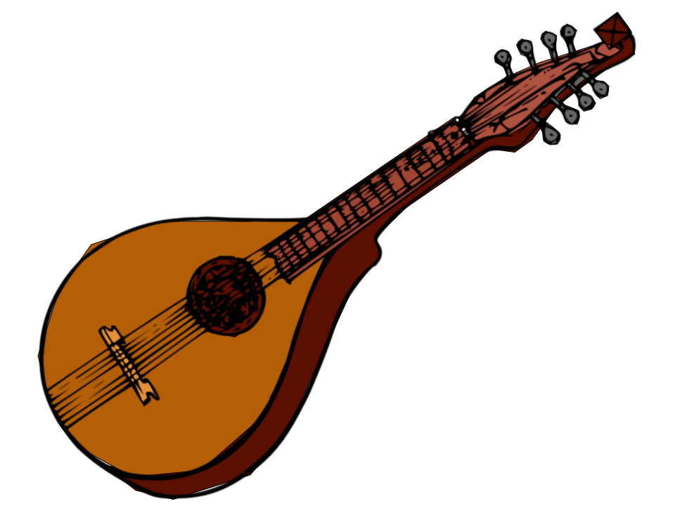 mandolin clipart