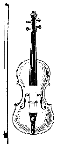 violin old BW