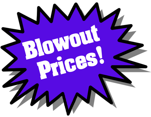 blowout prices left navy