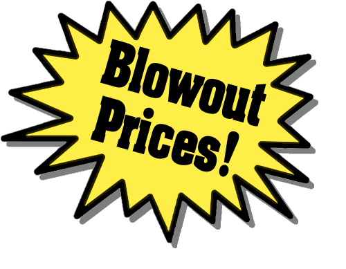 blowout prices rt yellow