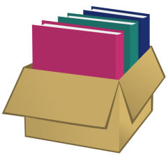 box of folders