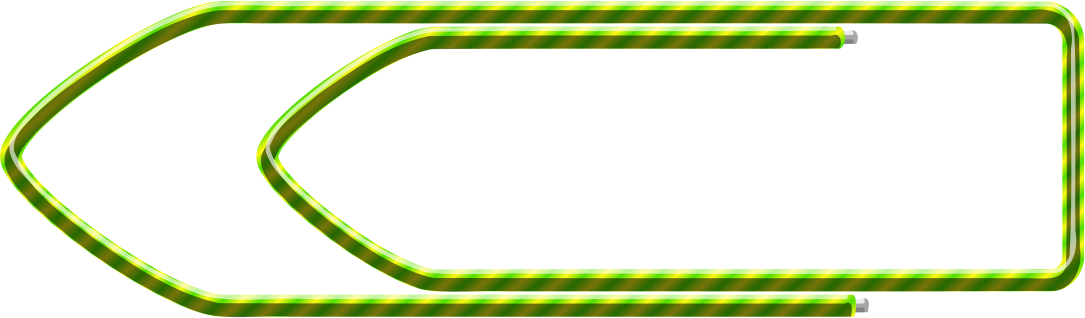 paper clip striped horizontal