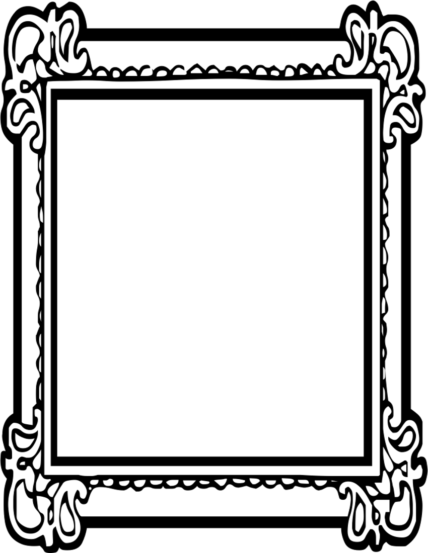 ornate frame outline
