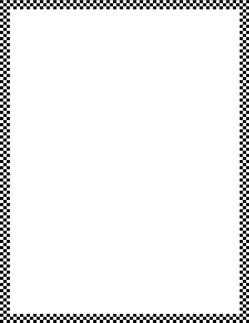 checkerboard outline frame