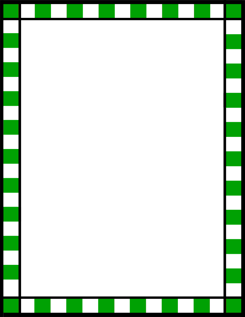 checkered-border-green