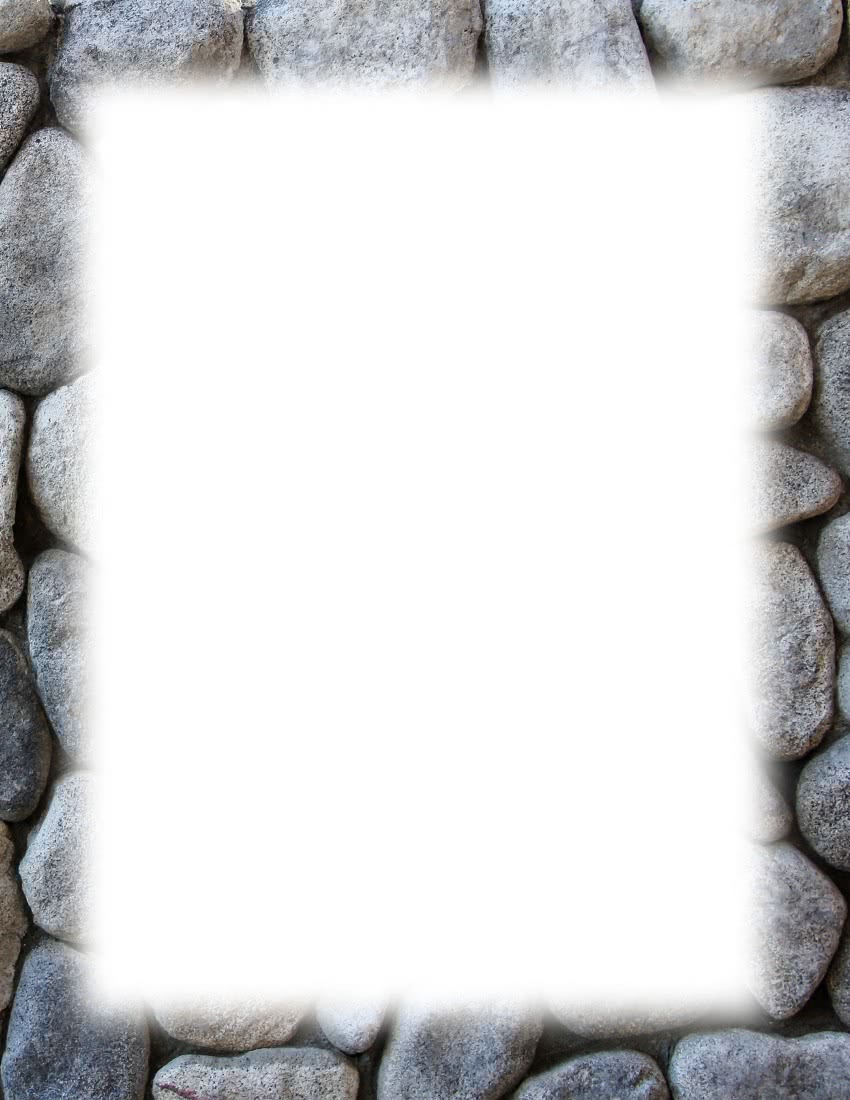 Stone wall frame