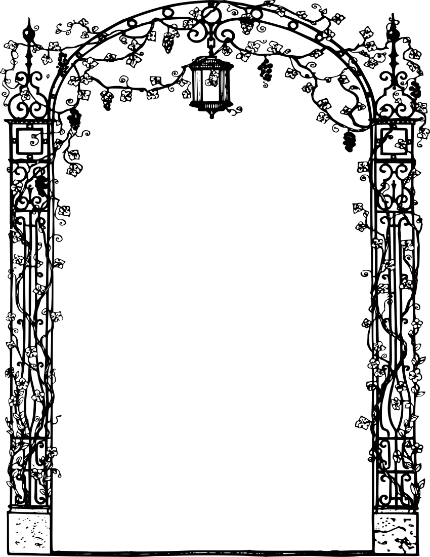 garden gate frame