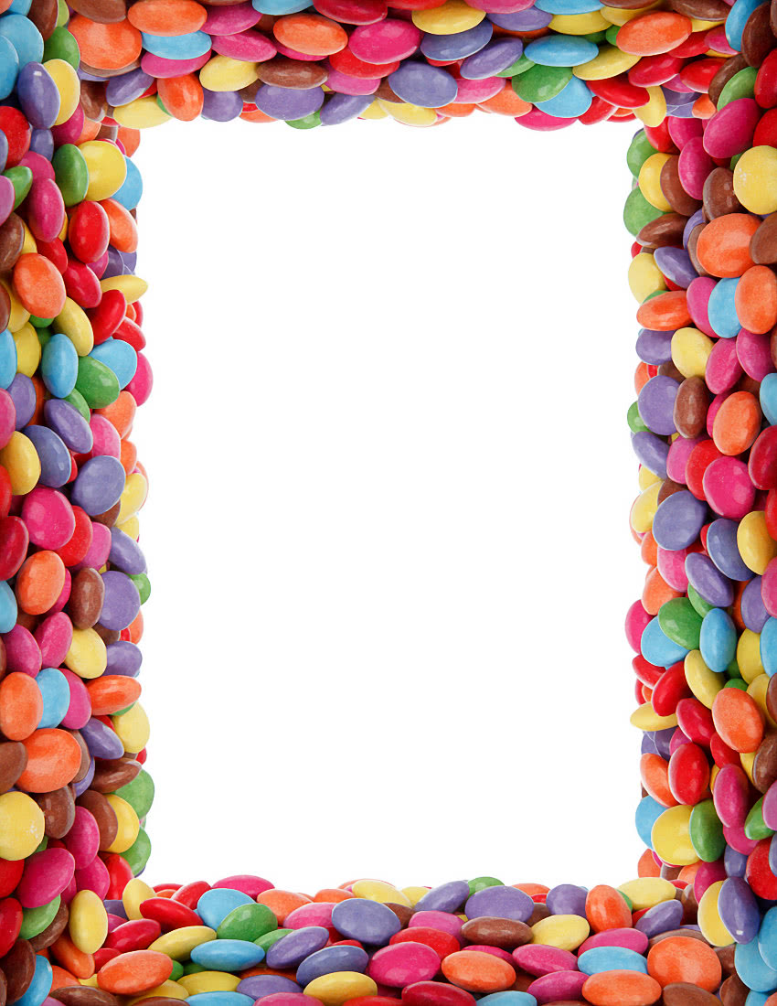 candy border colorful
