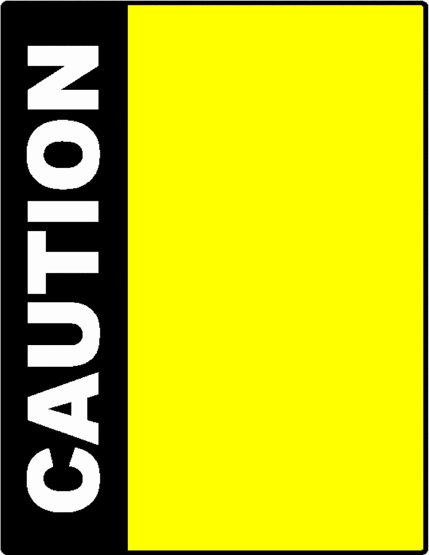 caution blank 2